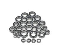 Roulement Jouets Rc Pour Traxxas Pour Sledge 4x4 1/8 26 Pièces Kit Roulements Billes Gorge Profonde Pré Graissés Acier Chromé Joint Caoutchouc Noir Voiture Tout Pour Terrain Camion Radiocommandé