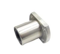 Roulement linéaire à bride nickelée for imprimante 3D, 1 pièce, LMH6UU LMH8UU LMH10UU LMH12UU LMH16UU LMH20UU LMH25UU(LMH60UU)