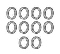 Roulement miniature en acier inoxydable S6910ZZ |Roulement à billes à double blindage 72x50x12mm pour machines industrielles/fabrication de papier/engrenages |10 pièces de pièces