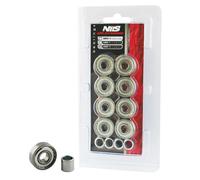 Roulement - NILS Extreme - ABEC-9 - Acier Carbone - Mixte - 8 Roulements