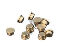 Roulement pivotant au ralenti, 1 pièce, 4x5x2.5mm/8x10x2.5mm, plaque plaquée de cuivre(Small 4x5x2.5mm)