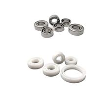 Roulement RC hybride en acier inoxydable céramique 624 4 x 13 x 5 mm MR63 3 x 6 x 2,5 mm MR74 4 x 7 x 2,5 mm ralenti lisse (hybride ABEC-7,3 mm)