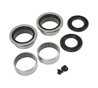 Roulement Train Arrière,Roulement Essieu,Roulements,Coquilles De Roulement Et Bagues 8 Pièces Kit De Réparation De Faisceau D'Essieu Arrière Rempment En Alliage D'Acier Pour Peug