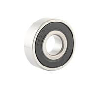 Roulements, 1 pcs/lot 6201RS roulement à billes gorge profonde roulements de niveau ordinaire 6201-RS 12 * 32 * 10mm Compatibilité polyvalente