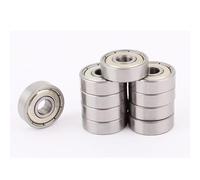Roulements, 10 pièces 6mm x 19mm x 6mm 626Z Mini roulement à billes à gorge profonde,Compatibilité polyvalente