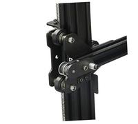 Roulements, 12 pièces poulie d'imprimante engrenage d'extrusion 3D accessoires matériel imprimante roulement rond de roue passive fixe noir