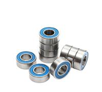 Roulements, 20/50/100 pièces MR126RS portant ABEC-5 6x12x4mm Miniature MR126-2RS RU roulements à billes bleu scellé for Axial SCX10(40pcs)