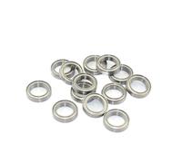 Roulements, 5/10 PIÈCES 6700 2RS 6700ZZ 2Z 2RZ ABEC3 10x15x4mm Joints En Caoutchouc Bleu Roulement Modèle Roulement 10X15X4MM,Compatibilité polyvalente(12PCS,6700-2RS)