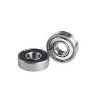 Roulements, 50/100 PIÈCES 683ZZ RS 684RS ZZ 685rs 686z 687Z 688 2rs 689ZZ 2RS Mini Roulement En Métal Scellé Miniature Roulements À Billes,Compatibilité polyvalente(50PCS,688RS 8x16x5mm)