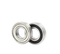 Roulements, 6204Z ZZ RS 2RS 20x47x14mm 6204-2RS roulement à billes à gorge profonde, fente à pression, roulements résistants à la chaleur,Compatibilité polyvalente(1pcs,6204ZZ)