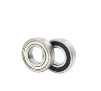 roulements, 6204Z ZZ RS 2RS 20x47x14mm 6204-2RS roulement à billes gorge profonde, fente pression, roulements résistants la chaleur(6204ZZ,2pcs)