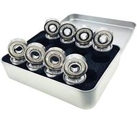 Roulements 627RS à double rangée de patins billes en céramique haute vitesse 5 7x22x7mm Roulement roue