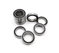 Roulements à Billes 18287-2RS 18x28x7 Mm ABEC-7 18287 RS, 4 pièces, compatibles avec moyeu de vélo, Roues Avant et arrière, Accessoires de Cyclisme