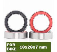 Roulements À Billes 18287-2rs 18x28x7mm (4 Pièces), 18287 Rs Pour Moyeu De Vélo Suisse Dt, Moyeux Avant Et Arrière, Roues 18 28 7