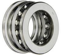 Roulements à billes 51209 B.20mm Ext 73mm Int 45mm Acier à roulement standard (100Cr6