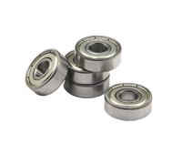 Roulements à billes 608Z 608ZZ à gorge profonde 8 x 22 x 7 mm ABEC-7, mini roulements à billes en acier au carbone for skateboard, scooter, imprimante 3D(150pcs)