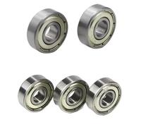 Roulements à billes 608Z 608ZZ à gorge profonde 8 x 22 x 7 mm ABEC-7, mini roulements à billes en acier au carbone for skateboard, scooter, imprimante 3D(150pcs)