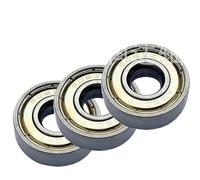 Roulements à billes 608ZZ for patins à roulettes 8 x 22 x 7, haute vitesse et faible bruit(608ZZ【普通轴承钢】)