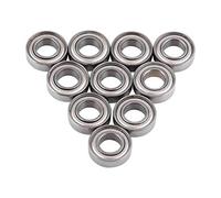 Roulements à billes 688ZZ, 10pcs Miniatures Roulements à Billes à Bride Blindée En Métal 8x16x5mm