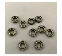 Roulements à billes à bride, 50 pièces - Roulements à paroi mince blindés en métal for tondeuses à gazon, imprimantes et outils électriques(F683ZZ 3x7x3mm)