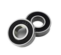 Roulements à billes à gorge profonde en acier chromé, diamètre intérieur 12 mm, 10 pièces, 6001 2RS ZZ 12 x 28 x 8 mm 6001RS 6001Z DDU 2Z(6001 ZZ Normal)