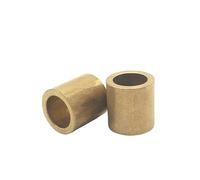 Roulements à billes à gorge profonde micro-profonds avec joint bimétallique - 10 pièces FU-1 Bagues de lubrification par métallurgie des poudres(4x8x10mm)