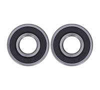 Roulements à billes à gorges profondes, roulement scellé en caoutchouc, acier, roulement de charge axial radial durable pour machines, véhicules de plein air, outils électriques, (6305 joint en