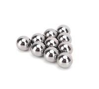 Roulements à billes, Billes de roulement, billes d'acier de précision en acier de roulement, 15mm16mm17mm18mm19mm20mm21mm22mm, 10 pièces(25.4mm)