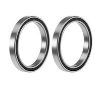 Roulements à billes blindés en caoutchouc à paroi ultra-mince 2RS ZZ, 2/5 pièces, 608 6700 6701 6702 6703 6704 6705 6706 6707 6708 6709 6710(-2RS,5PCS_6702 15X21X4MM)