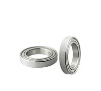 Roulements à billes en acier inoxydable 6803ZZ 17 x 26 x 5 mm - Palier à semelle auto-alignant for machines industrielles (5/10 pièces)(10PCS)