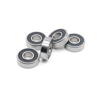 Roulements à billes en acier inoxydable S6001RS 12 x 28 x 8 mm, lot de 4pièces(S6001RS 12x28x8)