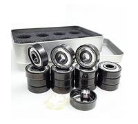 Roulements à billes en céramique 627Z for patins artistiques 7 x 22 mm, 6 roulements for roulettes, de patinage artistique 627 Abec-11(16pcs Zro2 627z)