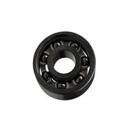 Roulements à billes en céramique noire, 1/10 pièces, 8 x 22 x 7, 3 x 10 x 4, 5 x 11 x 4, 5 x 10 x 4, 3 x 8 x 4, 3 x 7 x 3 mm, ZrO2, micro-zircone(MR105CE 5x10x4mm,10Pcs)