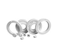 Roulements à billes en céramique, roulements hybrides série SMR, cage de zircone et PTFE, plusieurs tailles(SMR117size7X11X3)