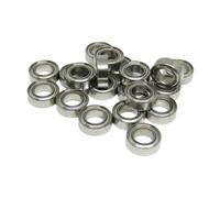 Roulements à billes hybrides en céramique ABEC7 6x10x3 SMR106C-ZZ, 10 pièces, roulements en acier inoxydable SMR106 SMR106ZZ/C 6x10x3(SMR83C-ZZ 3x8x3mm)