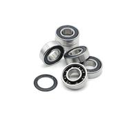 Roulements à billes hybrides en céramique for vélo, 1/2/4/6/8/10 pièces 699RS, 9 x 20 x 6 mm, gyroscope à doigts en spirale for hand spinner ABEC-9(2PCS)