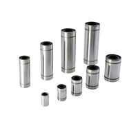 Roulements à billes linéaires LM3UU LM5UU LM6UU LM8UU LM10UU LM8LUU 3 mm 4 mm 5 mm 6 mm 8 mm 10 mm 12 mm 16 mm 20 mm for imprimantes 3D CNC(10Pcs,LM12UU 12x21x30)