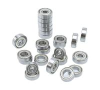 Roulements à billes miniatures 608ZZ, lot de 10, for imprimante 3D, scooter, vélo et voiture radiocommandée(ID 3x8x4mm)