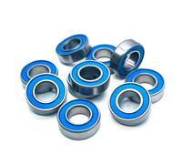 Roulements à billes miniatures 688-2RS ABEC-7, 2 pièces, 8 x 16 5 mm, 618/8RS Z3V3, roulements scellés bleus 688 2RS(625RS 5x16x5)