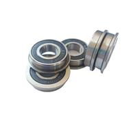 Roulements à billes miniatures à bride F6900RS, 10x22x6mm, roulement à bride en caoutchouc à Double étanchéité, F6900-2RS, 10 pièces Roulement industriel