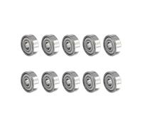 Roulements à billes miniatures à gorge profonde 608ZZ 623ZZ 626ZZ 687ZZ pour skateboard, scooter et imprimantes 3D,626 ZZ,40 pièces - C