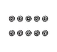 Roulements à billes miniatures à gorge profonde 608ZZ 623ZZ 626ZZ 687ZZ pour skateboard, scooter et imprimantes 3D,623 ZZ,100 pièces - C
