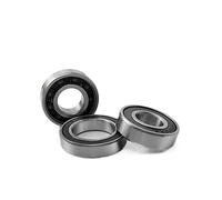 Roulements à billes miniatures en acier scellés, Roulements à billes hybrides en acier, 1 pièce, 6800 6801 6802 2RS 6900 6901 6902 6903-2RS(6801 12x21x5)