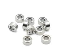 Roulements à billes miniatures S685ZZ en acier inoxydable 5 x 11 x 5 mm, 10 pièces