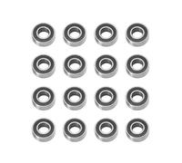 roulements à billes Pour Tamiya Pour BBX BB01 Pièces Modifiées De Voiture RC 1/10, Accessoires Mise À Niveau, Kit Roulements Scellés 16(Black)