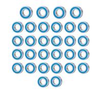 roulements à billes Pour Tamiya Pour Semi Pour King Pour Hauler Pour MAN R620 Pour SCANIA 1/14 RC Pièces De Mise À Niveau Voiture 30 Kit Roulements Scellés En Caoutchouc