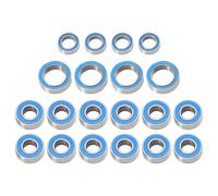 roulements à billes Pour Tamiya Pour TT02 TT01E TT01D TT02B Kit De Roulements À Billes Scellés En Caoutchouc, Accessoires Mise Niveau Modifiée Pour Voiture RC 1/10, 20 Pièces