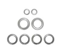 roulements à billes Pour Xinlehong Pour 9115 9116 Pour GPTOYS Pour Foxx S911 S912 8 Pièces Jeu De Roulements À Billes 1/12 RC Rechange Voiture Accessoires