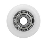Roulements à billes, rouleau de poulie en plastique en nylon 10 pièces intégré roulements à billes à gorge profonde 5x23x7mm pour ferrures de quincaillerie de meubles, portes de meubles