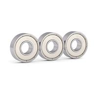 Roulements à billes, Roulements miniatures à billes gorge profonde scellés, 1 20 pièces, 603ZZ 604ZZ 605ZZ 606ZZ 607ZZ 608ZZ 609ZZ(609zz,10Pcs)